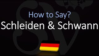 How to Pronounce Schleiden amp Schwann CORRECTLY Cell Theory  Pronunciation [upl. by Idisahc]