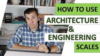 How To Use Architects amp Engineers Scales [upl. by Ahselet148]