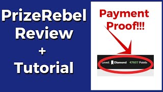 PrizeRebel Review  Full Tutorial 💰Payment Proof Included💰 [upl. by Yromem323]