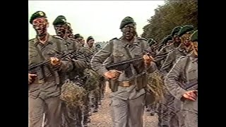 1985 German soldiers have a special ritual before they sing their songs [upl. by Annawad442]