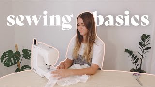 SEWING 101  Ultimate Beginners Guide [upl. by Aliuqa156]