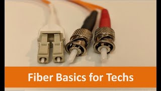 Fiber Optic Basics for Field Techs [upl. by Erreipnaej]