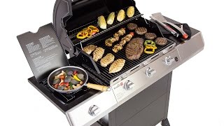 CharBroil Performance 3Burner Gas Grill  Black lid [upl. by Nahtanaj]