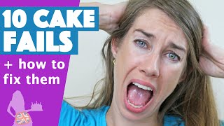 10 Cake FAILS and How to Fix Them [upl. by Farris]