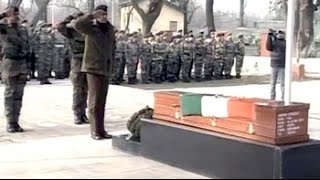 At bravehearts cremation daughter shouts his regiments war cry [upl. by Rehpetsirhc]