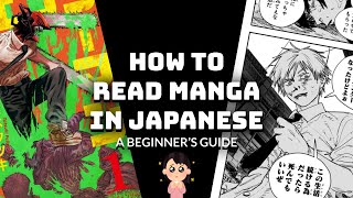 How to Read Manga in Japanese A Practical Guide for Beginners Part 1 [upl. by Ainesell]