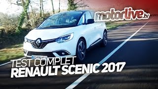 RENAULT SCENIC 4 2017  TEST AUTO [upl. by Erastatus]