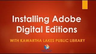 Installing Adobe Digital Editions [upl. by Acinnor869]