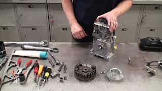 Small Engine Reassembly 35 HP Briggs and Stratton [upl. by Gaskin]