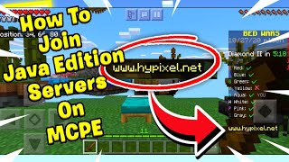 How To Join Hypixel on MCPE Mobile Xbox PS4 Windows 10 Edition Minecraft Bedrock Edition [upl. by Harle]