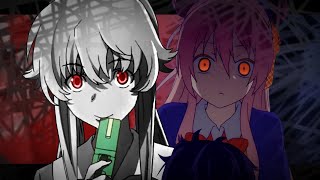 Yuno Gasai Future Diary vs Satou Matsuzaka Happy Sugar Life  Rap☆Battle [upl. by Ydnim530]