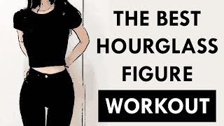 How To Get An Hourglass Figure 4 Exercises For A Curvy Body Home Workout [upl. by Odnama]