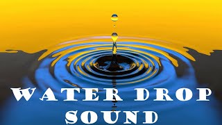 Water drop sound effect [upl. by Acinnod427]