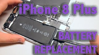 iPhone 8 Plus Battery Replacement [upl. by Ahsasal425]