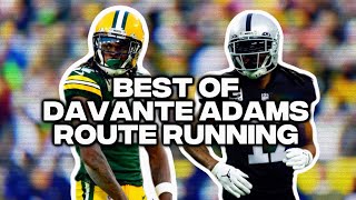 BEST OF DAVANTE ADAMS ROUTE RUNNING [upl. by Doria820]