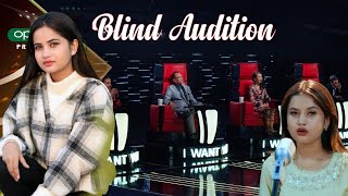 Eleena Chauhan  The Voice Of Nepal Season 3 Blind Audition Edited Just For Entertainment [upl. by Nady500]