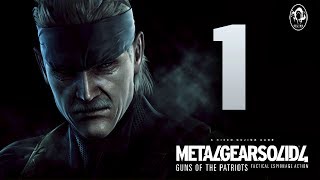 METAL GEAR SOLID 4 Guns Of The Patriots Sin Comentar  ACTO 1 PARTE 1 HD [upl. by Avlis]