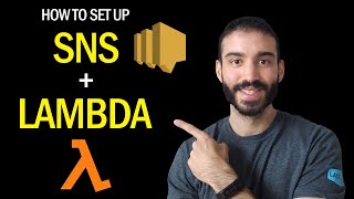 AWS SNS to Lambda Tutorial in Python  Step by Step [upl. by Magavern]