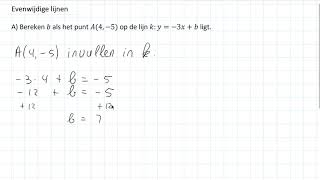 Evenwijdige lijnen 3 HAVO amp 3 VWO [upl. by Diarmuid]