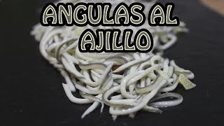 Como Hacer Angulas al Ajillo  Receta de Navidad [upl. by Anett]