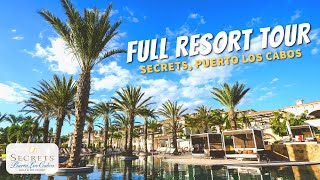 Secrets Puerto Los Cabos Golf amp Spa Resort  Complete Walkthrough Tour amp Review  4K [upl. by Alidis145]