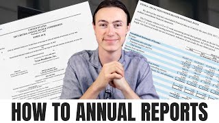 How To Read An Annual Report 10K [upl. by Tenom]