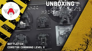 Battletech ComStar Command Level II  Unboxing [upl. by Nannek866]