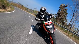 Aprilia SR160 Test Review [upl. by Irap820]