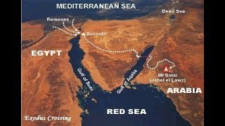 Real Mount SinaiMount Horeb where God gave the 10 Commandments to Moses is in Saudi Arabia [upl. by Ainoda]