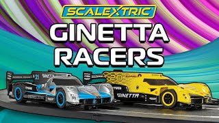 SCALEXTRIC  GINETTA RACERS SET [upl. by Adnala]