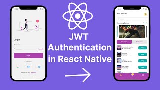 Login Authentication Tutorial in React Native  JWT Authentication  AsyncStorage [upl. by Birdie]