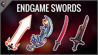 All Endgame Swords  Terraria Calamity Mod [upl. by Carolyne]