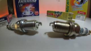 NGK Iridium IX vs Denso Iridium Power  Whats the difference [upl. by Ecnarrat]