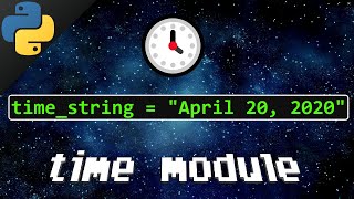 Python time module ⌚ [upl. by Weintrob]