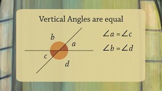 Complementary Supplementary amp Vertical Angles  Geometry [upl. by Brunhild561]