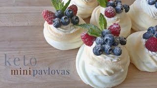 Keto Mini Pavlovas [upl. by Ojoj]