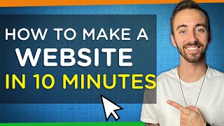 How to Make a Website in 10 Minutes  Easy amp Simple 2020 [upl. by Oigile474]