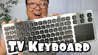 Best Wireless Smart TV Keyboard Review [upl. by Mozza]