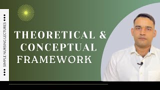 Theoretical And Conceptual Framework  Simple Explanation [upl. by Netsua]