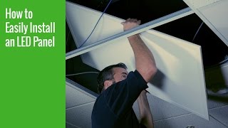 How to Easily Install an LED Panel [upl. by Enaoj738]