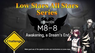 Arknights M88 Challenge Mode Guide Low Stars All Stars with Exusiai and Silverash [upl. by Nednerb]