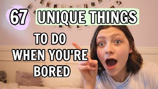 67 Actual FUN Things To Do When Youre Bored  Bethany [upl. by Saleem858]