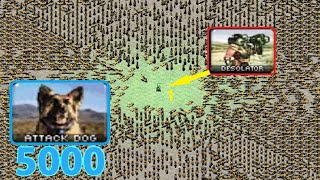 1 Desolator vs 5000 Dogs  Red Alert 2 [upl. by Gisella]