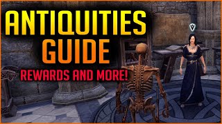 Antiquities Guide How to get Leads Mythic Items Scrying Excavation and more Greymoor ESO [upl. by Burney]