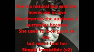 Robert Palmer Simply Irresistible With Lyrics [upl. by Akinej492]