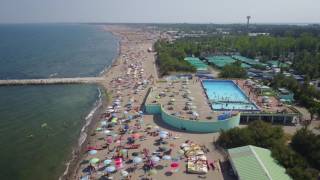 Volo sulla Spiaggia di Rosolina Mare RO [upl. by Giule135]