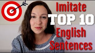 How to Pronounce TOP 10 English Sentences [upl. by Gnem]