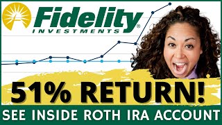 Fidelity ROTH IRA Tutorial  How Im Getting a 51 Return on Investment [upl. by Arick562]