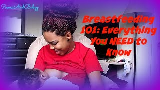 Breastfeeding 101 Everything You Need To Know  ReneaAndBabyy [upl. by Freud394]