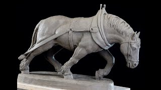 Sculpting a Draft Horse in Clay [upl. by Alvarez]